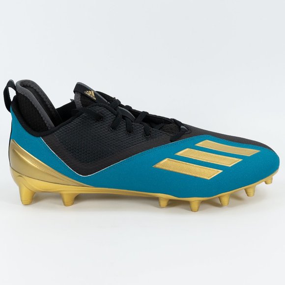 Adidas Adizero Scorch 2 \'Jacksonville Jaguars\' GZ0401 Football Cleats size 12.5 main image 4